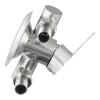 Stainless Steel Shower  Hot And Cold Water Mixer Wall Mounted Metal Handle