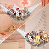 2PCS Toy Hammock Net Organizer Corner Stuffed Animals Kids Hanging Storage