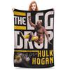 Hulk Hogan Rest Easy Brother 1953-2025 Blankets Quality Warm Soft  Throw Blanket Winter Students Couch Chair Pattern Bedspread