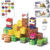 Cross-Border Magnetic Building Cubes - Educational Travel Toy Gift In Tin Box for Kids