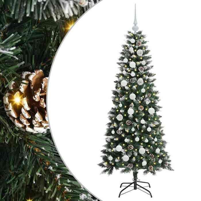 Maison Exclusive - Sapin de Noël artificiel Vert 150 cm PVC, plastique et acier