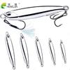 Lead Fish Metal Jig Lure: Mirror Finish, Long Cast, Fast Retrieve - Perfect for Fishing Tackle