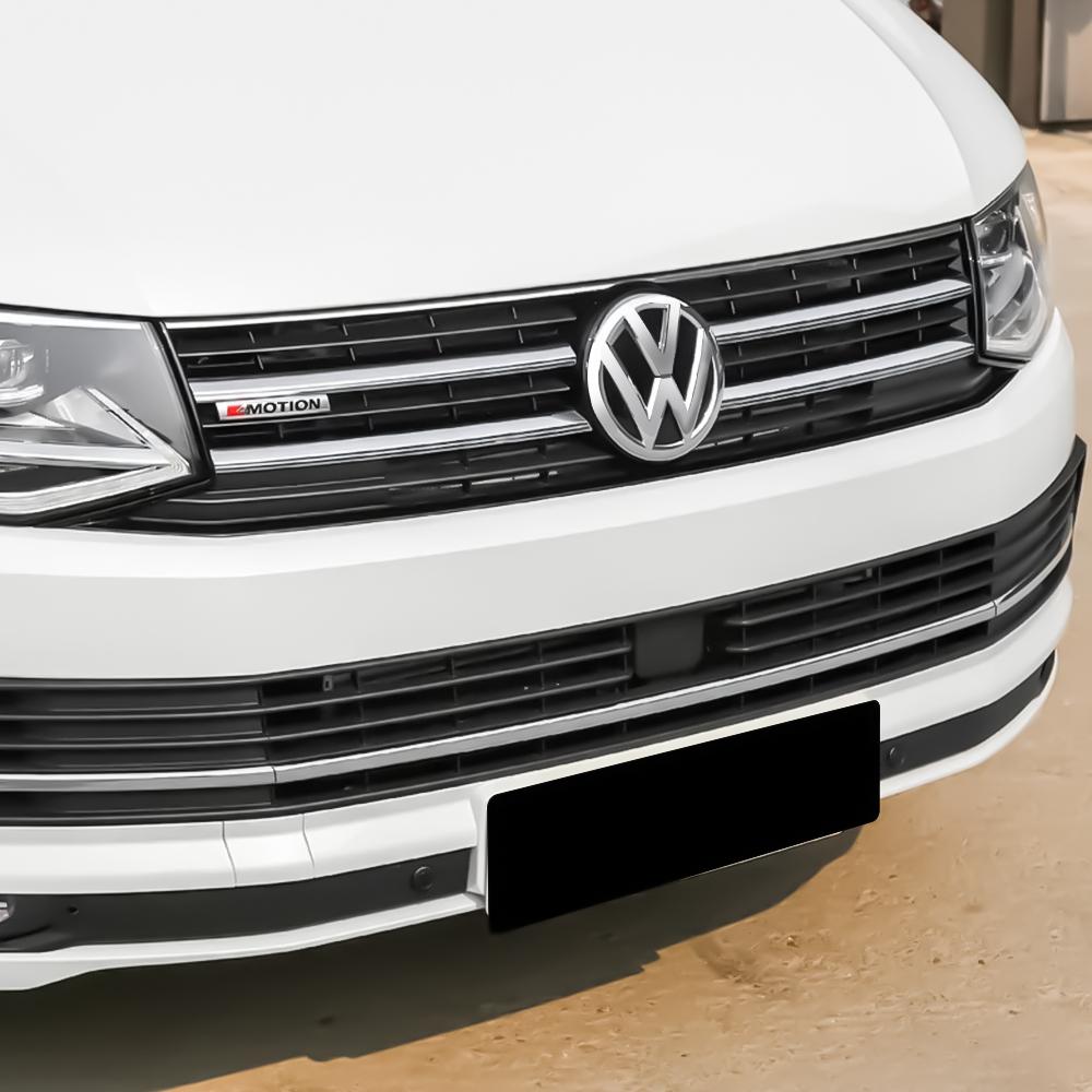For Volkswagen 1/2pcs For Volkswagen VW T6 Transporter 2016 2017 2018 2019 2020 Car ABS Logo Front Hood Badge Rear Trunk Sticker Decoration da1