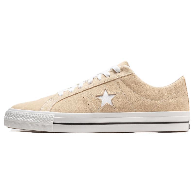 Converse One Star Pro Snl Non-slip and Abrasion Resistant Low-Top Board Shoes Unisex Off-White