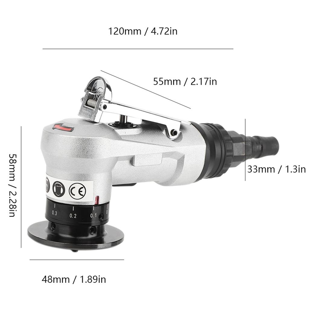 KOPO KP5702 Фаскосниматель Мини Линейный Пневматический Инструмент Ручной 45 градусов Легкий Угловой