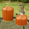Gas Canister Cover Cylinder PU Leather Gas Canister Protective Box Propane Gas Cylinder Cover Gas Fuel Tanks Protector