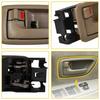 Ide Tan Side Beige Handle Left For Door Tundra Sequoia 01-07 04-06 Crew Cab