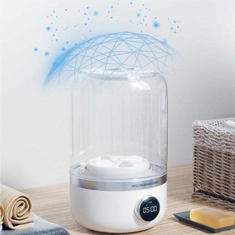 Мини стиральная машина для нижнего белья Беспроводная установка без установки Маленькая портативная стиральная машина для носков Чашка для стирки белья