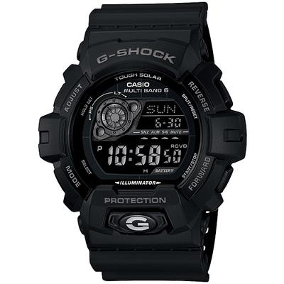 Мужские часы G-SHOCK GW-8900A-1JF [G-SHOCK MULTIBAND6] круглые черные Alminum цифровые