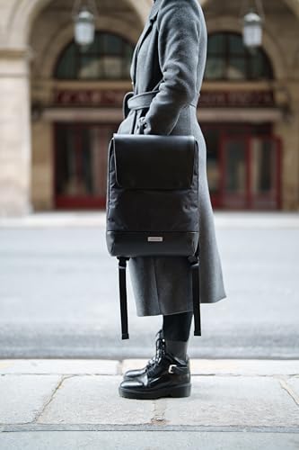 Moleskine Metro Slim Backpack, Men's, Black, One Size, Fits 15-inch Laptop, Business Backpack