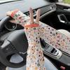 Женские и летние солнцезащитные рукава Ice Silk, солнцезащитные нарукавники для защиты от солнца, для езды на велосипеде и вождения, нарукавники с защитой от ультрафиолета