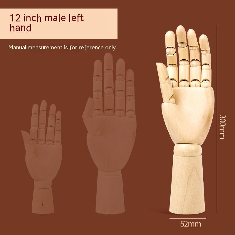 5.5/8/12/16inch Wooden Hand Body Draw Action Toys Figures Drawing Sketch Mannequin Movable Home Decor Artist Models Jointed Doll