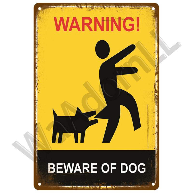 Metal Sign Plaques Kids And Pets At Play Warning Tin Sign Caution Slow Down For Street Lawn Neighborhoods Reflective Safety Sign