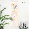 Вертикальный гобелен с аниме S-Super Sonico, Милый розовый кролик и музыкальный принт, Настенное панно для спальни, общежития, Кавайный декор для отаку