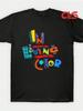 Plus Size Retro Style In Living Color Text Pattern T Shirt 100 Cotton Round Neck Black Nostalgic Style For Men Gifts Big And Tall Men Clothing