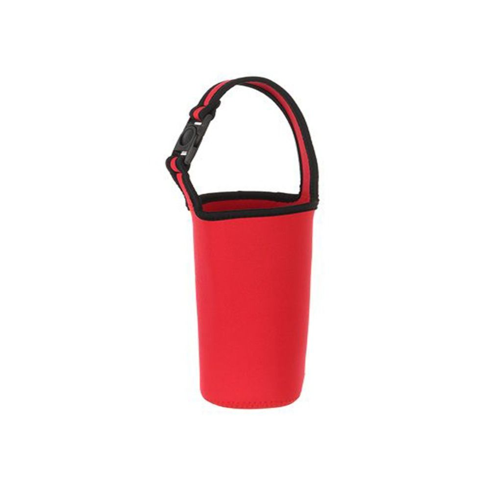 With Carrying Handle Anti-Hot Cup Sleeve Neoprene Tumbler Carrier Water Bottle Holder Sports