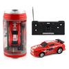 Electric Can Light Remote Control Car Mini Canned Four-Way Wireless Remote Control Car Racing Car With Roadblock Toy Car