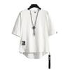 Men's Summer Loose Short-sleeved T-shirt Youth Half-sleeved Round Neck Pullover Tops