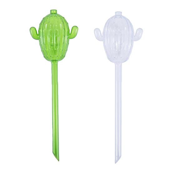 Yousheng Cactus Watering Globes Plant Self Watering Bulbs Transparent Automatic Watering Globes for Indoor Outdoor Plants Home Gardening