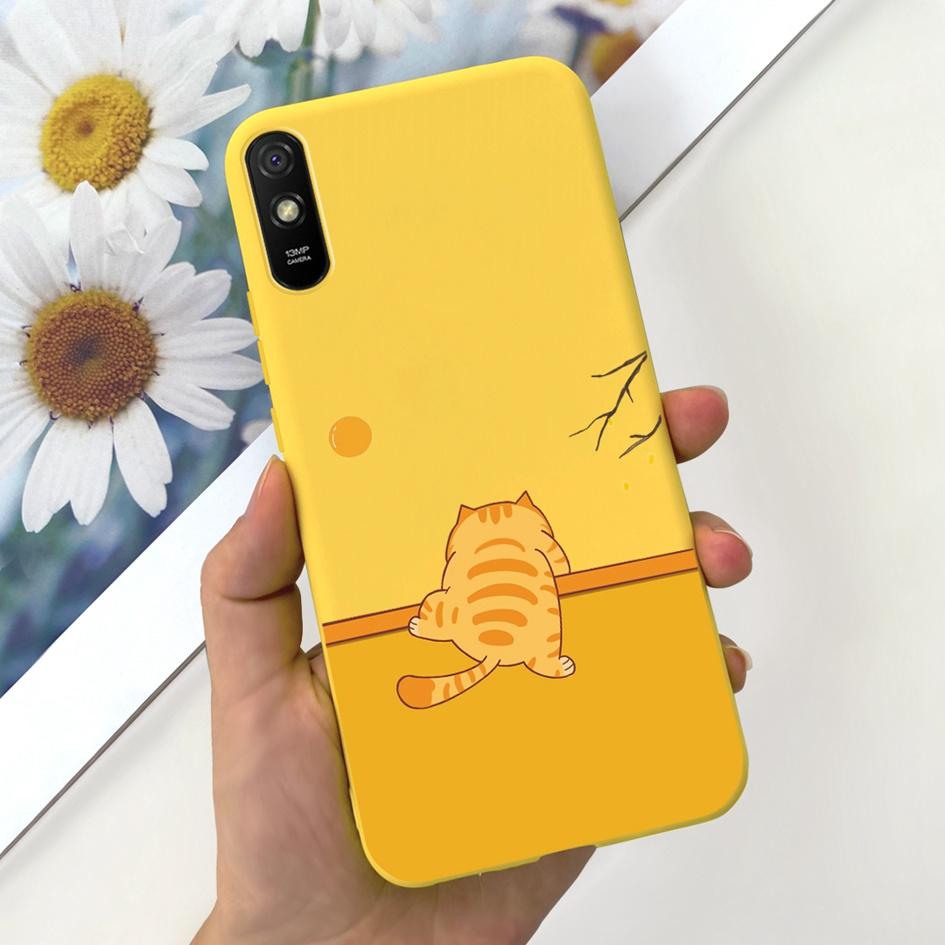 Для Xiaomi Redmi 9A Чехол Redmi 9AT Покрытие Модный Пейзаж Луна Мягкий Силикон Тонкий Funda Для Xiaomi Redmi 9i Redmi9i Спорт Coque