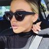 Cat Eye Fashion Sunglasses Woman Vintage Luxury Brand Designer Black Glasses Sun Glasses For Female Uv400