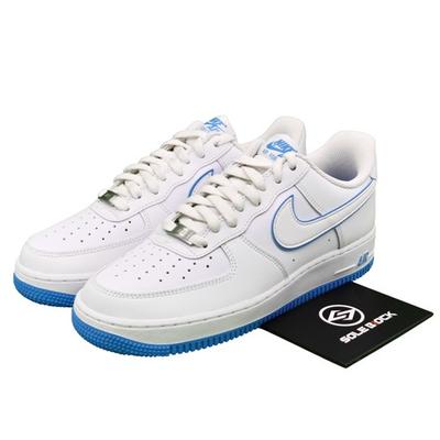 Кроссовки Air Force 1 '07 Белый Университетский Синий AF1 DV0788-101