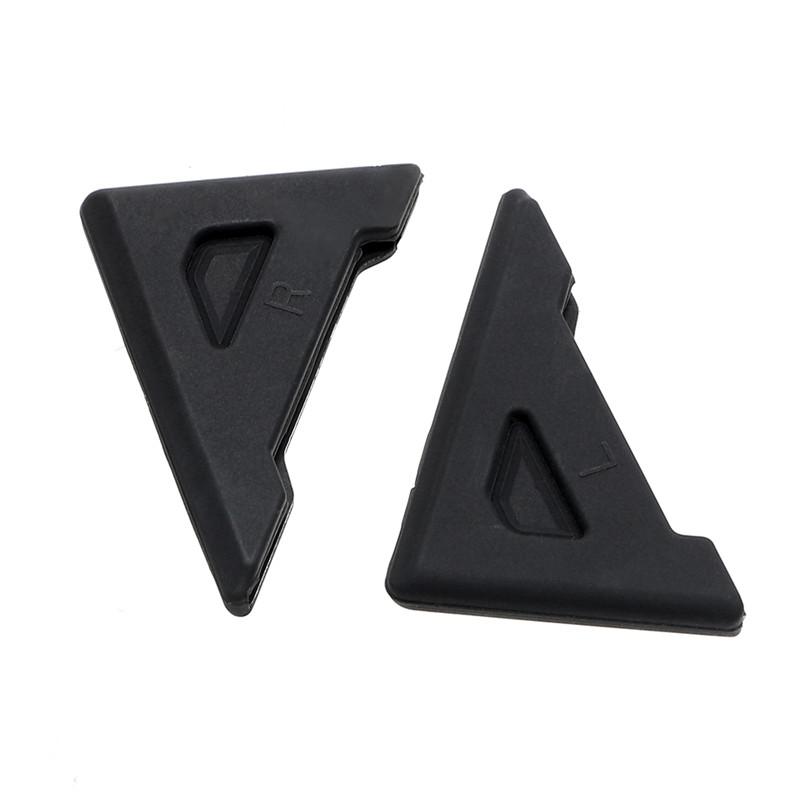 2 шт., защитный силиконовый чехол для передней двери автомобиля, угол 90 градусов, автобампер, защита от царапин, защита от столкновений