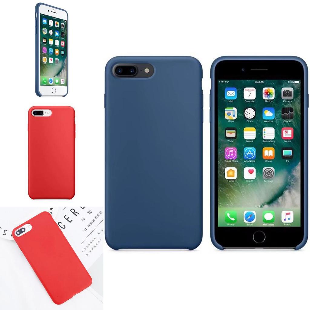 Чехол для iPhone X 8 7 6s Plus, Ультратонкий, Тонкий, Резиновый, ТПУ, Ударопрочный, Мягкий