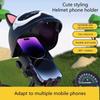 Bicycle Phone Mount Scooter Adjustable Phone Bracket With Sun Visor Waterproof Bracket Sunshade Umbrella
