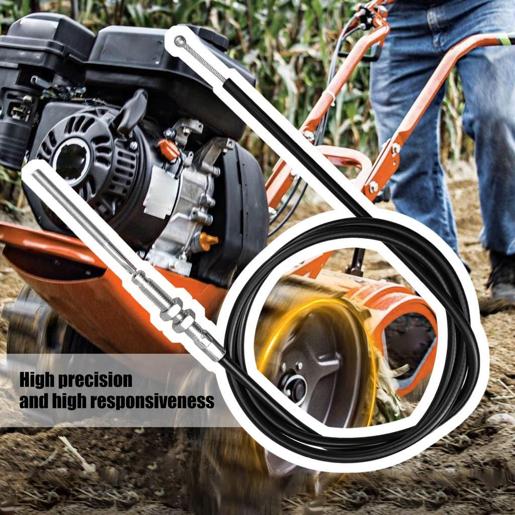 Запасной трос румпеля 53630 для 5055 5055c 7055 7055C 6015B 6015V 6065 ротационного культиватора Прочная металлическая конструкция