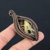 Lovely Septarian Gemstone Pure Copper Wire Wrapped Handmade Pendant Jewelry For Gift