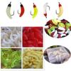 2cm/0.4g Maggot Mealworm Soft Plastic Bionic Lure - Imitation Bait for Fishing