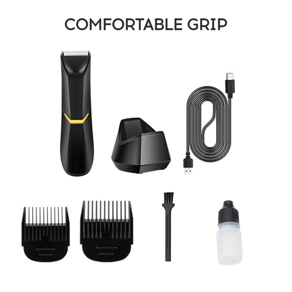 Men s Electric Shaver Body Hair Trimmer Private Underarm Shaver Fast Cutting Whole Body Waterproof