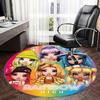 Rainbow High Dolls,Fashion Dolls Chair mat Round Rug Office carpet, Non slip, Suitable for Living Rooms, Bedrooms Decor 1205651a