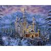 5D DIY Diamond Painting Winter Castle Diamond Embroidery Full Mosaic Kits Cross Stitch Home Decor Handmade Gifts