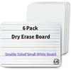 Small White Board 9X12, Small Dry Erase Board 2 Pack Whiteboard Dry Erase Double Sided with Lines Mini Whiteboard, Lapboard Ideal for Homeschool,
