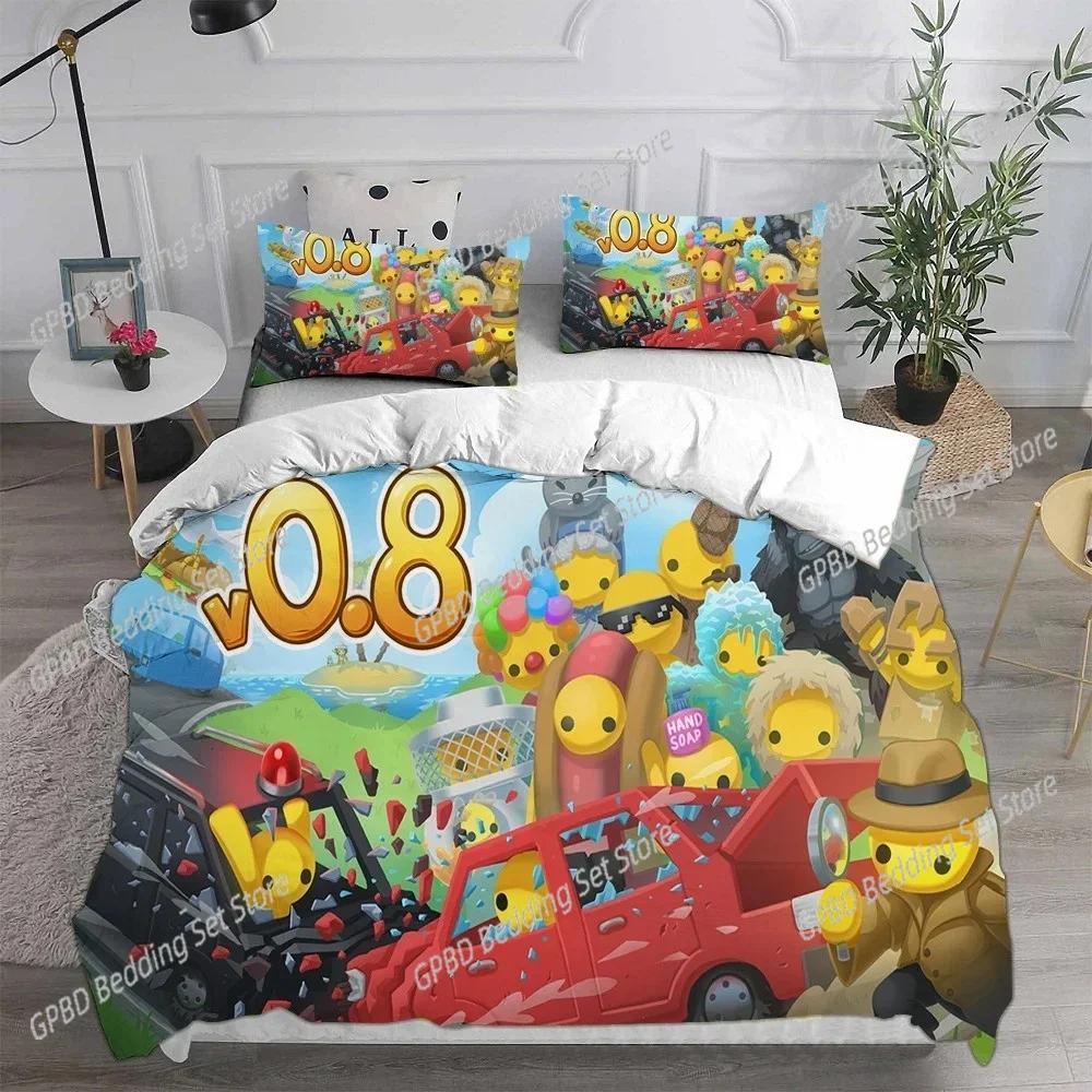 3D Print  Wobbly & Life Bedding Set Single Twin Double Queen King Cal King Size Bed Linen Set