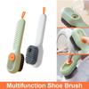 Multifunction Shoe Brush Automatic Liquid Soap Dispenser Soft Cleaning Brush Household Kitchen Dish Washers Cleaning Tool