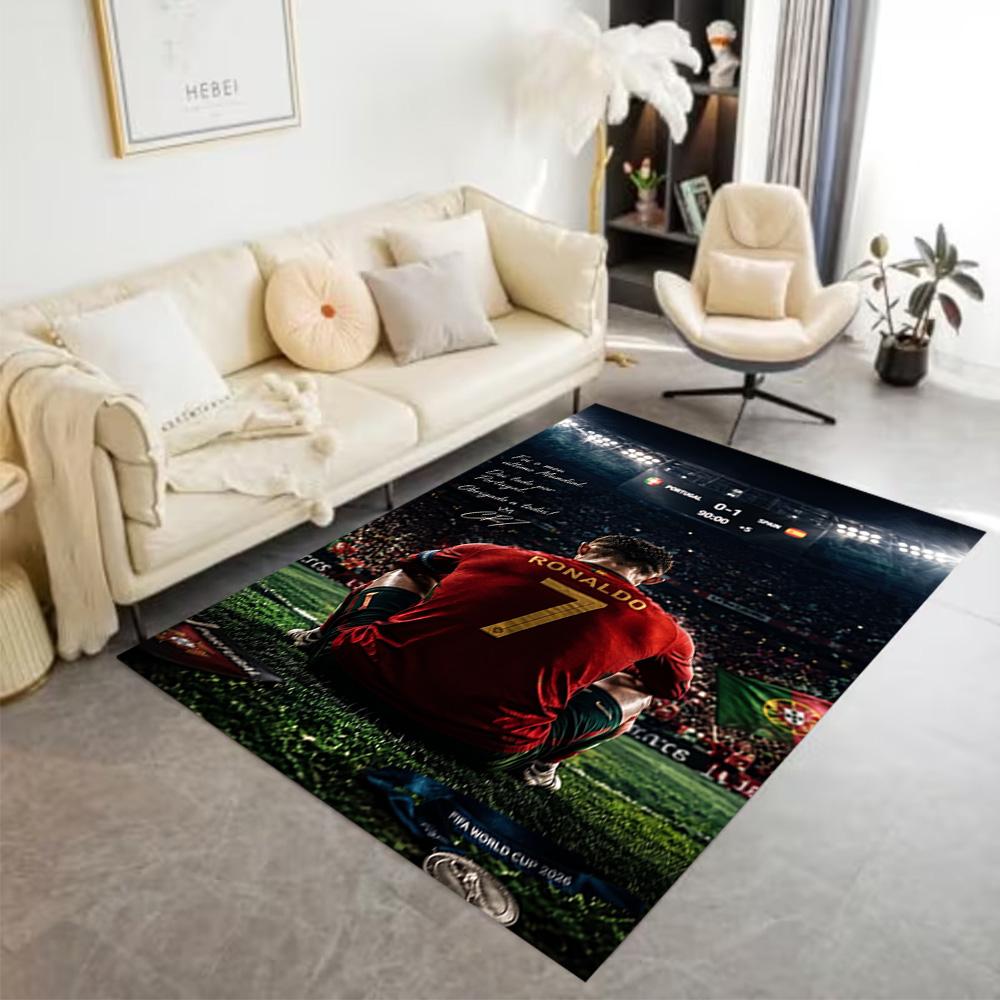 Cristiano Ronaldo's Trophy Showcase Carpet Suitable for Bedrooms Hallway Dormitory Living Rooms Antislip Carpet Office home decor