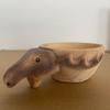 Water Mug Hand Carved Fox Crafted Nordic Style Animals Head Image Cup Home