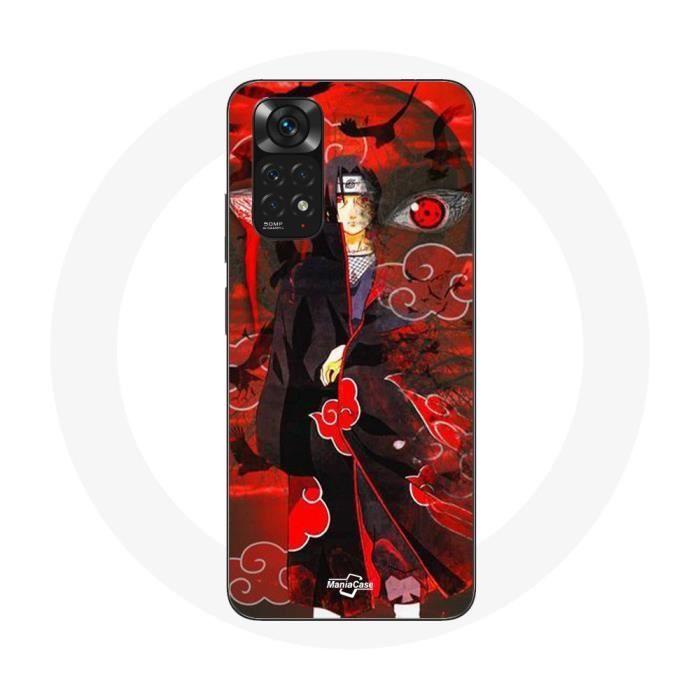Coque pour Xiaomi Redmi Note 11S Itachi Uchiwa Naruto Anime