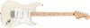 Squier by Fender Fender Electric Guitar Affinity Maple White Olympic White Soft Case Included Series™ Stratocaster®, Fingerboard, Pickguard,