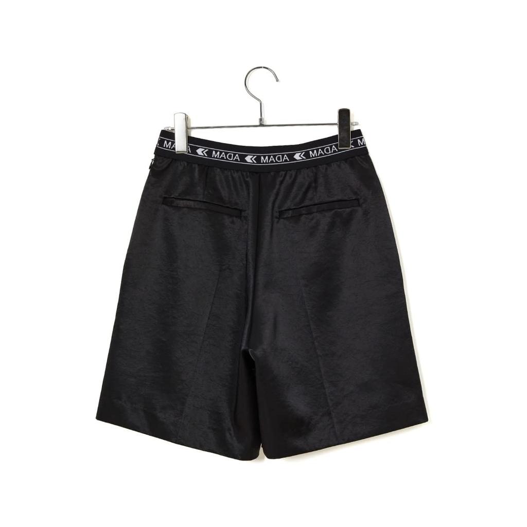 Et Rope Shorts Waist Logo Satin Shorts GAS03230 White [Adam Femme] [Sustainable] Women's (12)