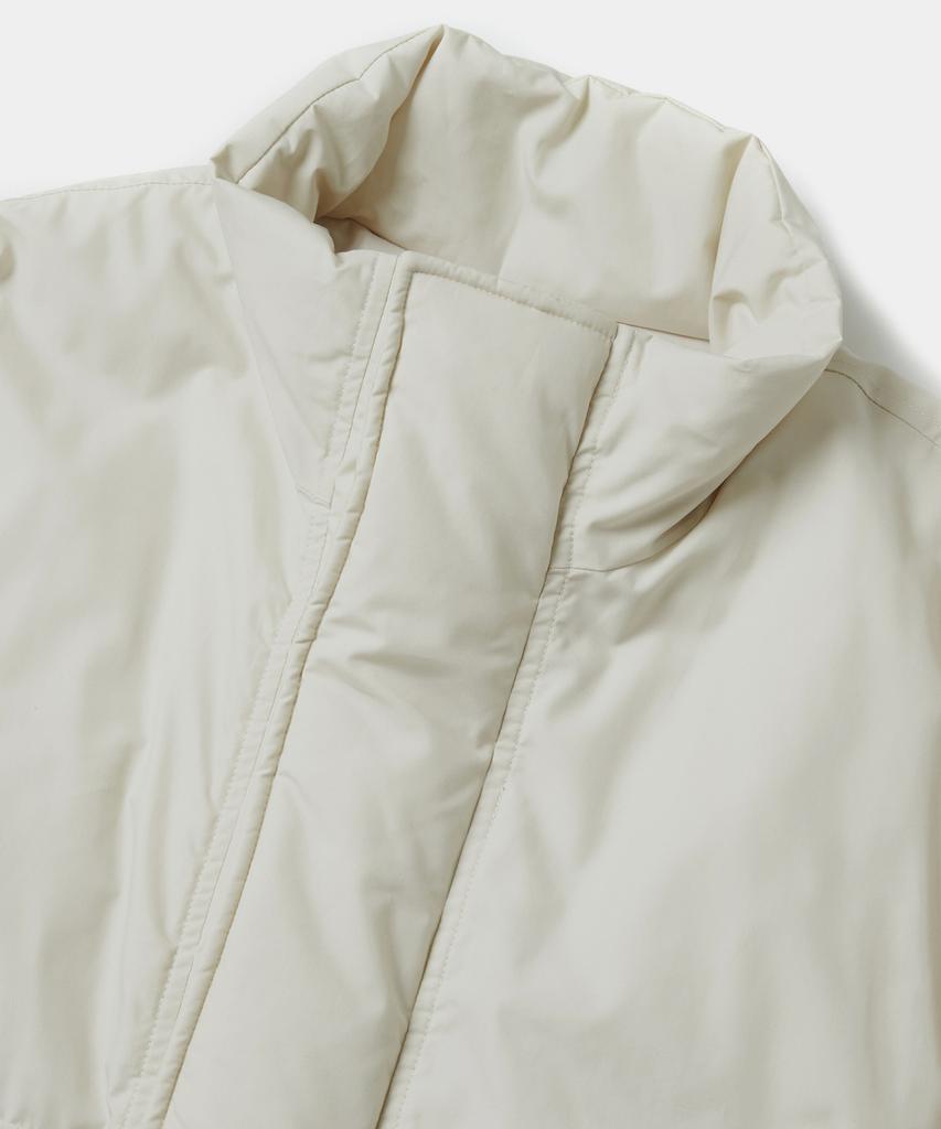 Columbia University B/S Four Pocket Utility Puffer Bright White