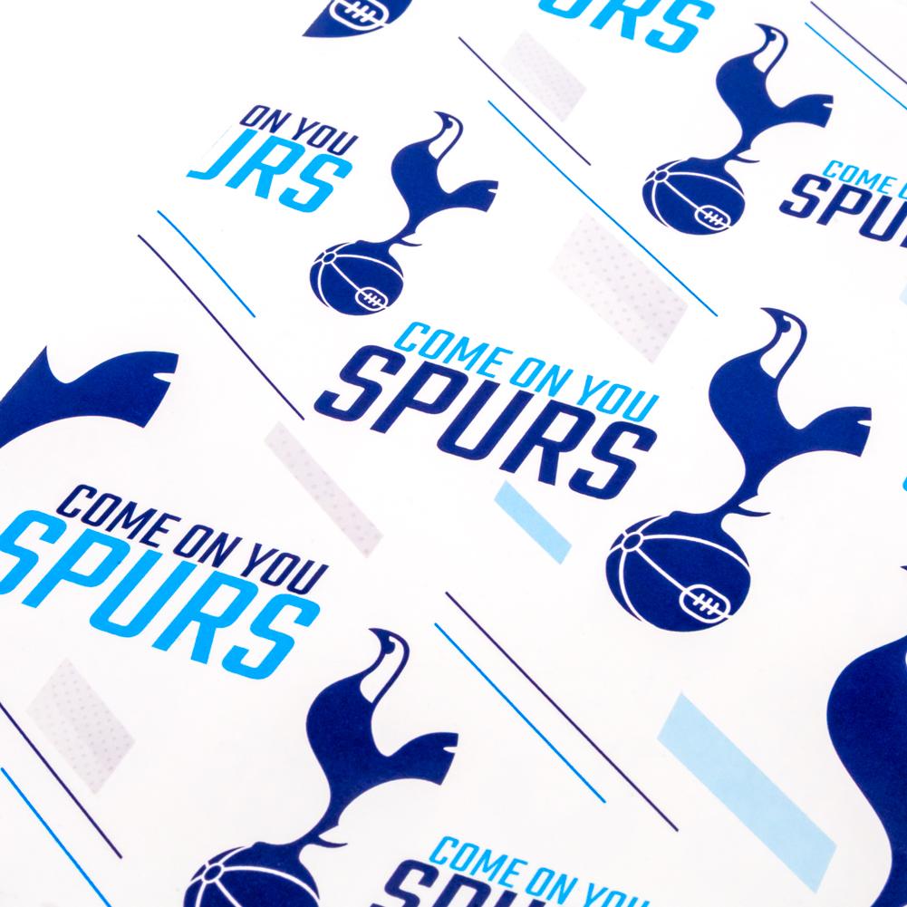 Tottenham Hotspur FC Листы подарочной упаковки с текстом (Упаковка из 2 шт.)