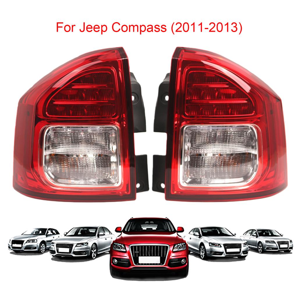Для JEEP Compass 2011-2013 Светодиодный задний фонарь указателя поворота, стоп-сигнал, задний фонарь. Заменяет боковую сборку заднего фонаря.