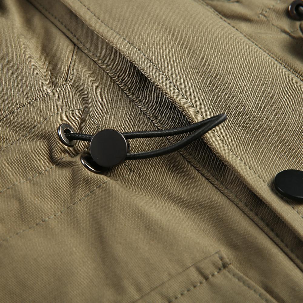 JAZZEVAR Женская ветровка Ins, красивое рабочее пальто средней длины, длинная хлопковая куртка Синьцзян