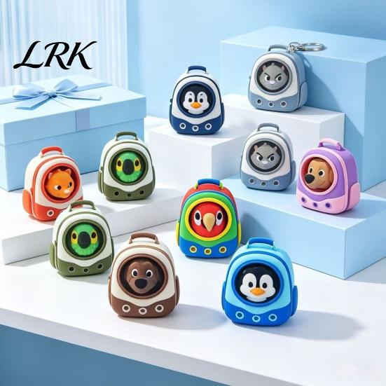 Офисные игрушки для стола, Рюкзак-животное, Кликер-игрушка для снятия стресса, Собака, Кошка, Пингвин, Попугай, Пальцевой кликер, Декоративный аксессуар для сумочки для снятия стресса