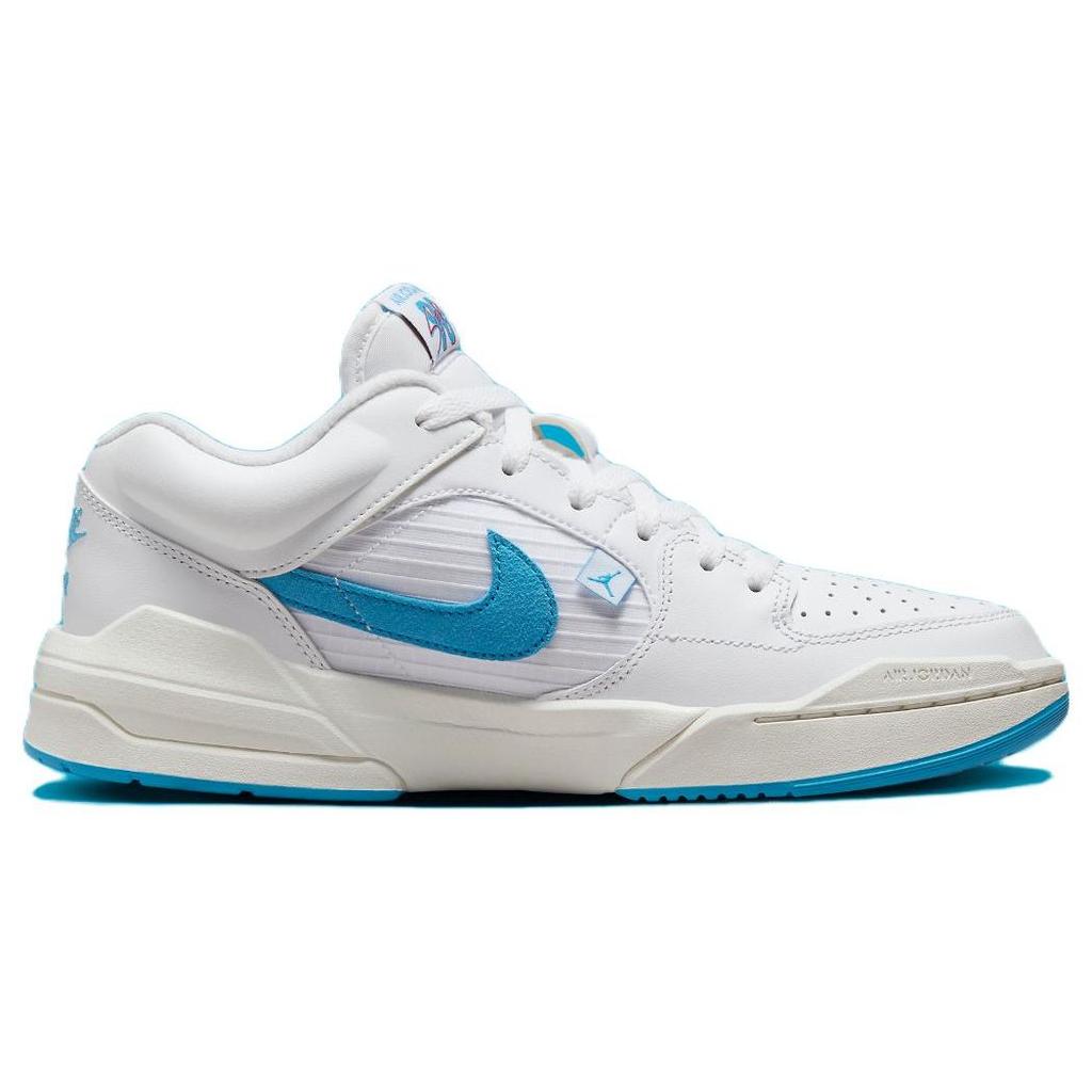 Air Jordan Jordan Stadium 90 Белые Темно-пудрово-синие Женские Кроссовки Парусный/Спортивный красный FB2269-100
