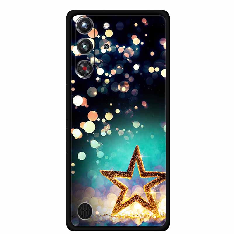 Для ZTE Nubia Red Magic 10 Pro Задняя крышка Чехол 6,85" Черный Силиконовый Мягкий Чехол для Телефона Для ZTE nubia Redmagic 10 Pro Чехол Сумка Funda Bag